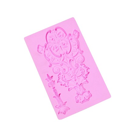 Καλούπι σιλικόνης μπαρόκ 20.1x12.7cm